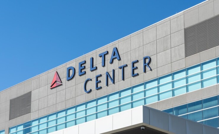 Delta Center in Salt Lake City